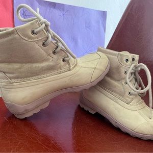 Sorel rain/ snow booties. Warm and cozy. Size 12.